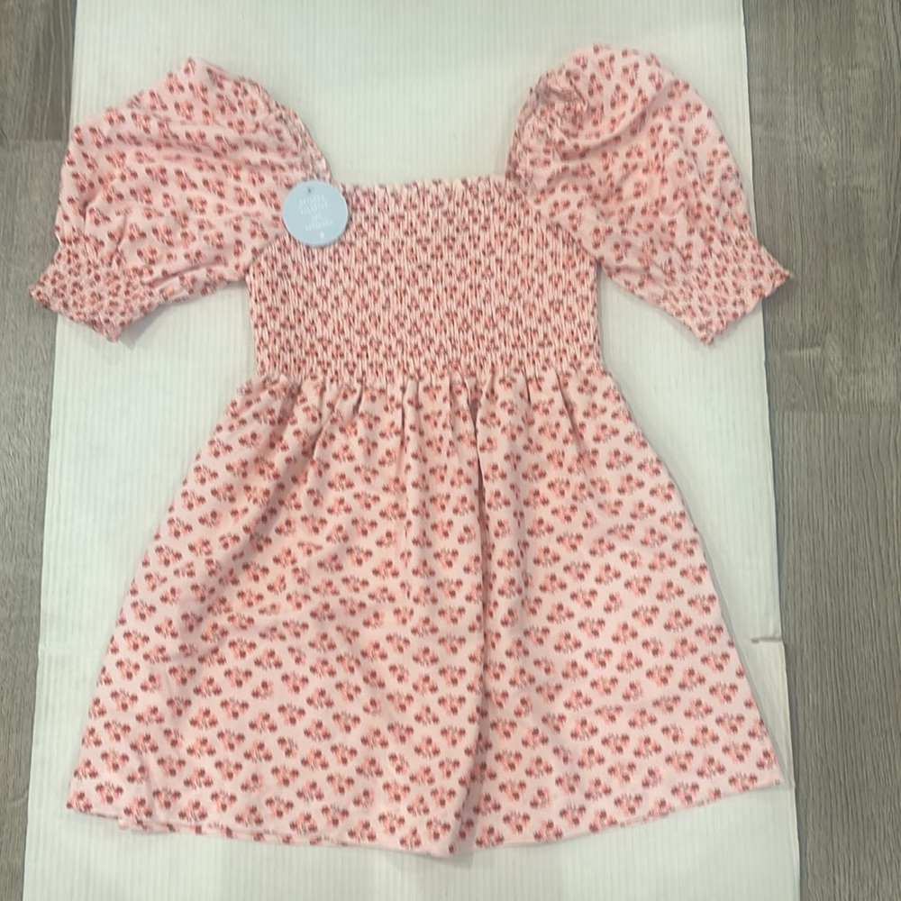 NWT HILL HOUSE The Athena Nap Dress Pink Spaced Floral Poly Crepe Size XS - Picture 9 of 12